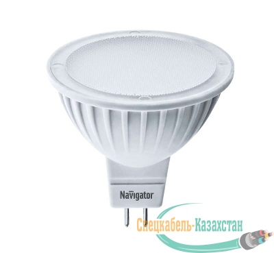 Лампа светодиодная 94 244 NLL-MR16-7-230-3K-GU5.3 7Вт 3000К тепл. бел. GU5.3 480лм 170-260В Navigator 94244