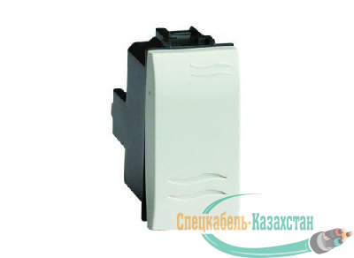 Выключатель 1-кл. 1мод. СП BRAVA 16А IP20 бел. DKC 76001B