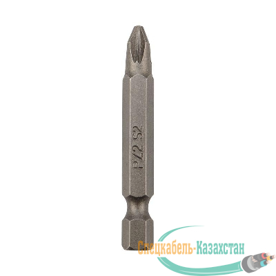 Бита PZ2x50мм для шуруповерта сталь S2 (уп.5шт) (лента) Kranz KR-12-6322