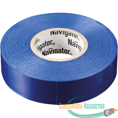 Изолента ПВХ 15мм (рул.20м) син. NIT-B15-20/B Navigator 71107