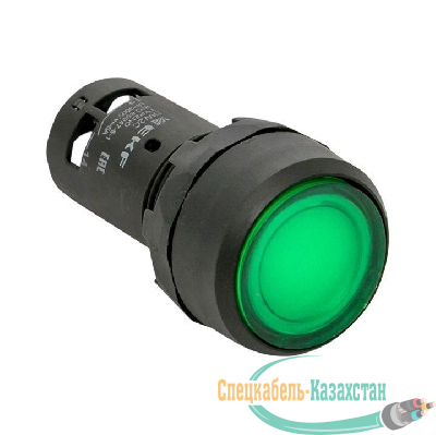 Кнопка SW2C-10D с подсветкой зел. NO EKF sw2c-md-g