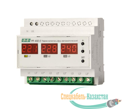 Переключатель фаз автоматический PF-451-1 F&F EA04.005.005