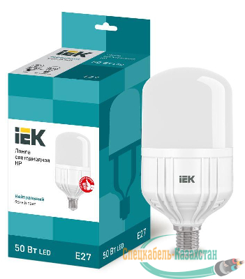 Лампа светодиодная HP 50Вт 230В 4000К E27 ИЭК LLE-HP-50-230-40-E27