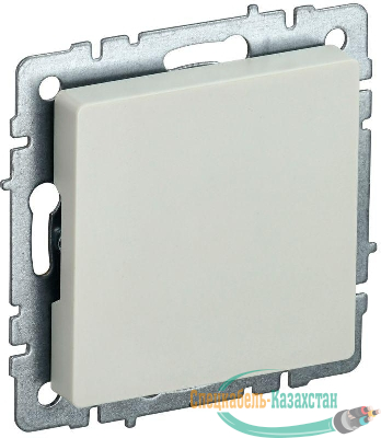 Заглушка с суппортом BRITE МЗ10-БрКр механизм беж. IEK BR-PL10-K10