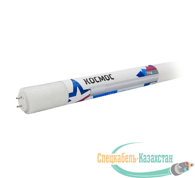Лампа светодиодная 9Вт 220В G13 4000К GLASS 600мм T8 Космос Lksm_LED9wG13T840GL