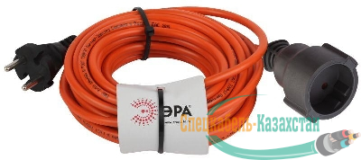 Удлинитель-шнур 1х10м без заземл. 10А IP20 UPx-1-2х1-10m ПВС 2х1 (бухта) Эра Б0046805
