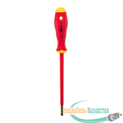 Отвертка Professional SL3.5х0.6мм VDE 1000В EKF sl-3.5-0.6-pro-in