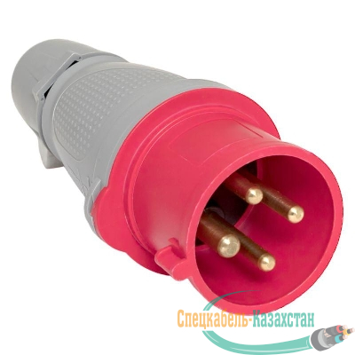 Вилка переносная 024 3Р+РЕ 32А 380В IP44 PROxima EKF ps-024-32-380-PRO