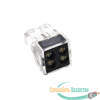 Клемма СМК-104 4 отверстия 1.0-2.5кв.мм (уп.100шт) PROxima EKF plc-smk-104