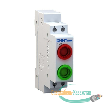 Индикатор ND9-2/gr AC/DC 230В (LED) (R) красн./зел. CHINT 594138