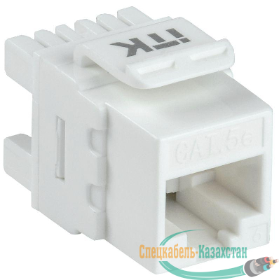 Модуль Keystone Jack кат. 5е UTP 110 IDC 180град. ITK CS1-1C5EU-12