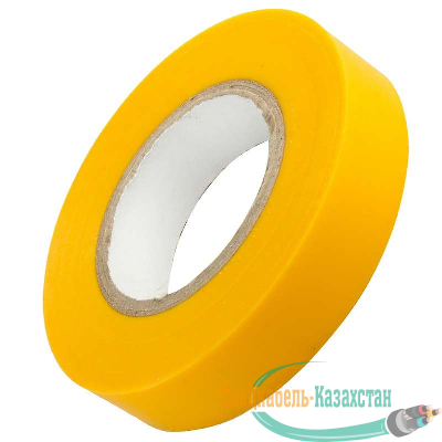 Изолента ПВХ 15мм (рул.20м) OIT-B15-20/Y жел. ОНЛАЙТ 71679