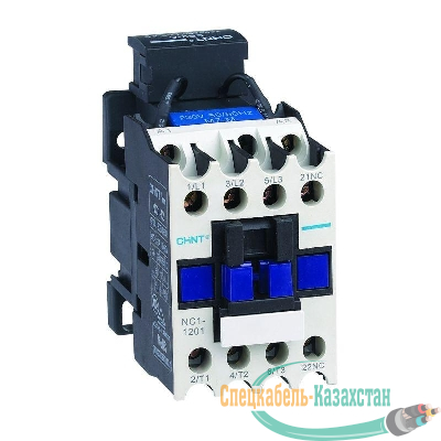 Контактор NC1-1201 12А кат. 24В AC 1НЗ AC-3 (R) CHINT 221134