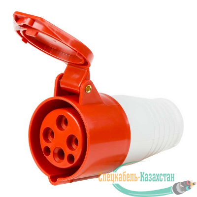 Розетка 214 переносная 3Р+РЕ 16А 380В IP44 Rexant 11-8919