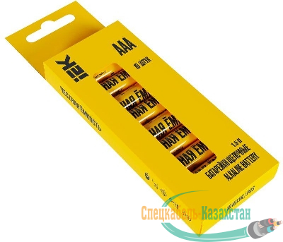Элемент питания алкалиновый AAA/LR03 Alkaline бокс (уп.10шт) IEK ABT-LR03-OP-B10