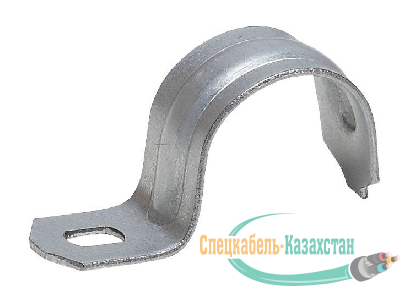 Скоба металлическая однолапковая d 19-20мм (уп.100шт) ЭРА Б0036405