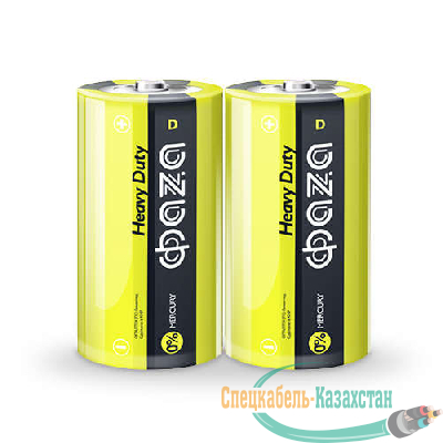 Элемент питания солевой R20 Heavy Duty Shrink-2 (уп.2шт) ФАZА 4895205002357