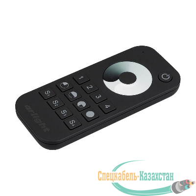 Пульт SMART-R24-DIM Black (4 зоны 2.4G) IP20 пластик Arlight 023475