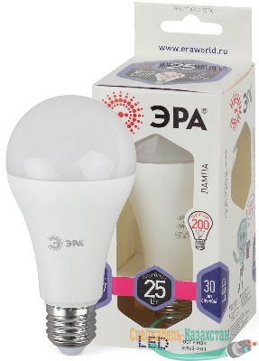 Лампа светодиодная A65-25W-860-E27 грушевидная 2000лм ЭРА Б0035336