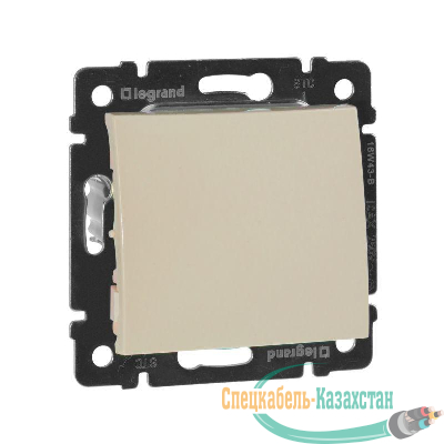 Механизм выключателя 1-кл. СП Valena 10А IP31 сл. кость Leg 774301