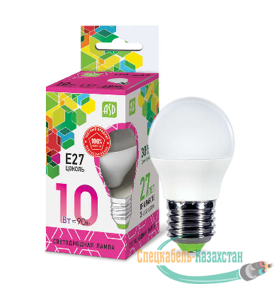 Лампа светодиодная LED-ШАР-standard 10Вт 230В E27 6500К 900Лм ASD 4690612015491