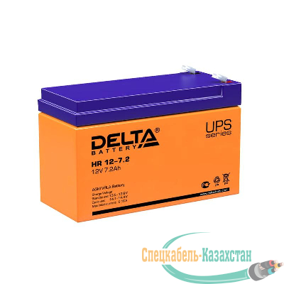 Аккумулятор 12В 7.2А.ч. Delta HR 12-7.2