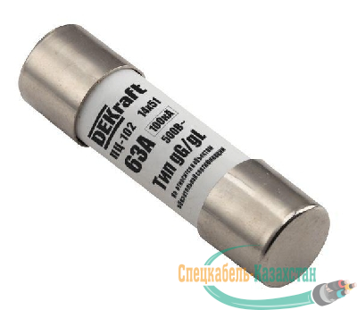 Предохранитель цилиндрический 50А 14х51 ПЦ-102 DEKraft 21381DEK