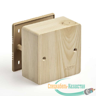 Коробка универсальная для кабель-каналов 85х85х42 сосна (светл. основа) IP40 Рувинил 65015-27М