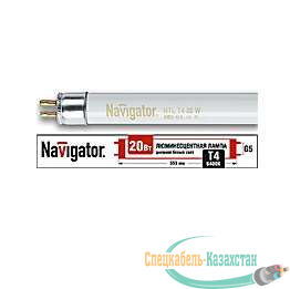 Лампа люминесцентная 94 115 NTL-T4-20-860-G5 20Вт T4 6400К G5 Navigator 94115