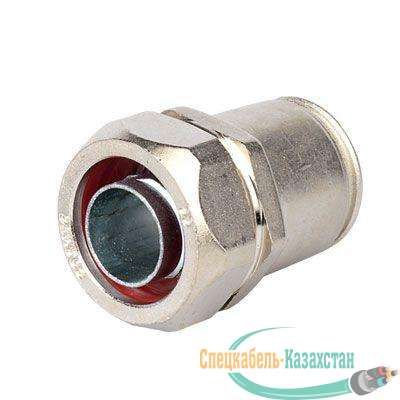 Муфта металлорукав DN 20-жесткая труба d25мм IP66/IP67 никелир. латунь DKC 6117-25N