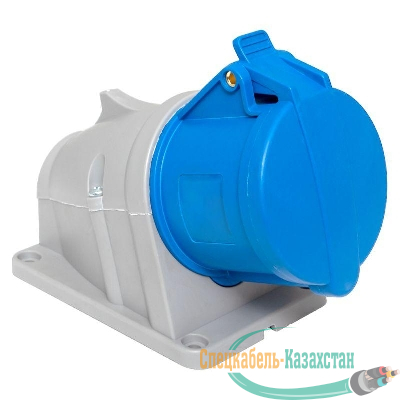 Розетка стационарная наружная 123 2Р+РЕ 32А 220В IP44 PROxima EKF ps-123-32-220-PRO