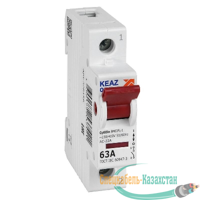 Выключатель нагрузки модульный OptiDin BM63PL-163-УХЛ3 (ВМ63PL) КЭАЗ 328158
