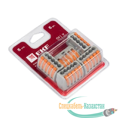Клемма строительно-монтажная СМК 222-415 (блист.5шт) PROxima EKF plc-smk-415b