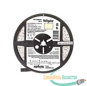 Лента светодиодная 71 414 NLS-5050WW30-7.2 IP20 12B R5 7.2Вт/м (уп.5м) Navigator 71414
