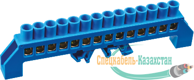 Шина нулевая на DIN-изоляторе в оболочке 8х12-14 Navigator 71190