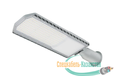 Светильник светодиодный уличный ДКУ RD 10 P 100W SHB 850 GR 566х177мм 100Вт 5000К IP66 консольн. сер. Русский Свет 17121023066