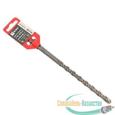 Бур по бетону SDS-plus 10х210мм 2 резца 4S спираль Master EKF db-10-210-2x4