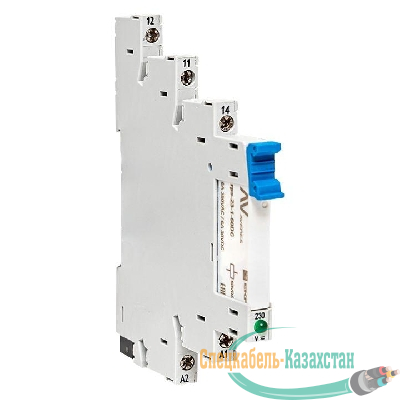Реле промежуточное РП slim 23/1 6А 230В AC с розеткой в сборе EKF rps-23-1-60-rms230AC
