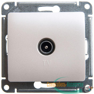 Механизм розетки TV 1-м Glossa 1DB перламутр SchE GSL000691