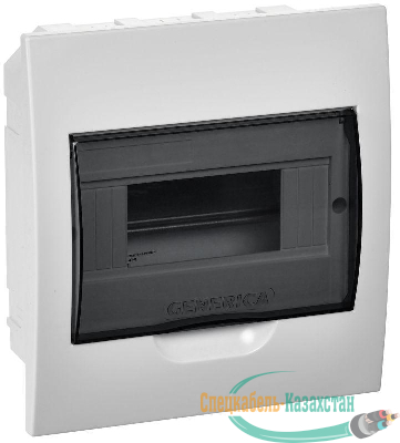 Бокс ЩРВ-П-8 мод. встраив. пластик IP41 GENERICA MKP12-V-08-41-G