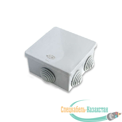 Коробка распр. ОП 80х80х40 IP54 сер. ГУСИ С3В86 Евро
