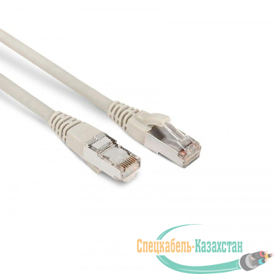 Патч-корд PC-LPM-STP-RJ45-RJ45-C6-0.5M-LSZH-GY F/UTP экран. кат.6 LSZH 0.5м сер. Hyperline 42345