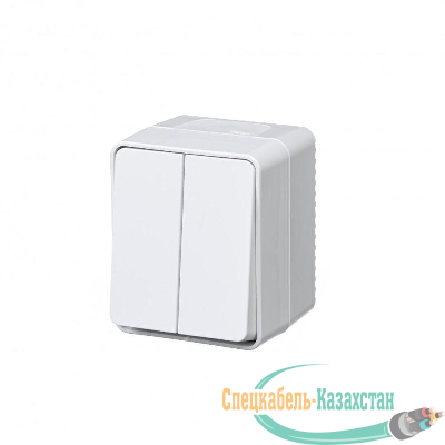 Выключатель 2-кл. ОП AtlasDesign Profi54 IP54 10AX бел. SE ATN540151
