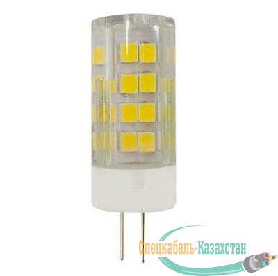 Лампа светодиодная PLED-G4 5Вт капсульная 4000К бел. G4 400лм 175-240В JazzWay 5000971