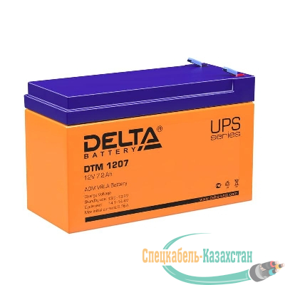 Аккумулятор UPS 12В 7.2А.ч Delta DTM 1207