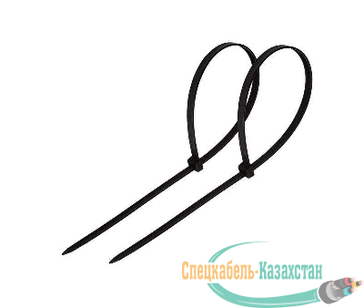 Хомут кабельный 3.6х150 нейл. черн. (уп.100шт) Rexant 07-0151-4