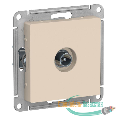 Механизм розетки TV ATLAS DESIGN оконечный 1DB беж. SchE ATN000291