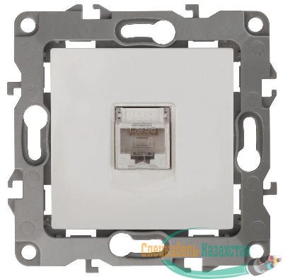 Розетка компьютерная Эра12 12-3107-01 RJ45 бел. Эра Б0014723