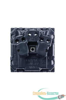 Механизм розетки Zenit 16А 250В с защ. крышкой защ. шторки с заземл. серебристый ABB 2CLA228810N1301