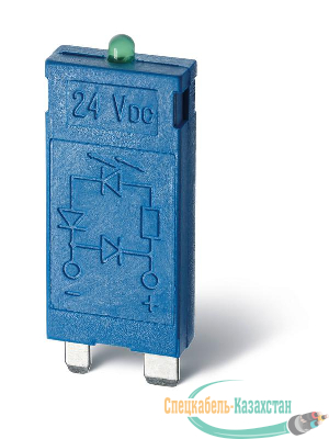 Модуль индикации и защиты LED + варистор 110...240В AC/DC зел. FINDER 9901023098
